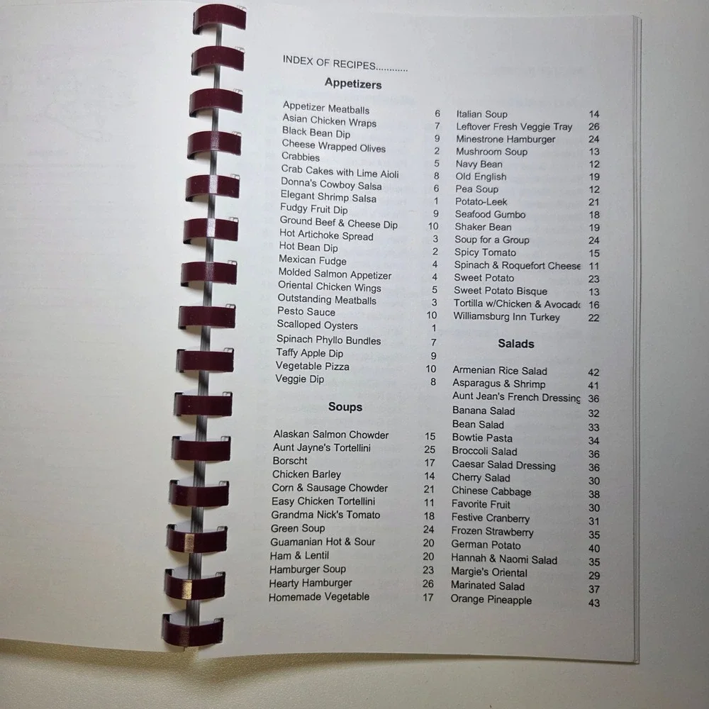 Winfield Illinois Methodist Church 75th Anniversary Cookbook‎ 2004 Spiral Bound